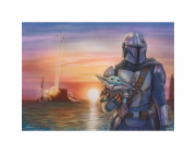 Thomas Kinkade Studios: Star Wars The Mandalorian - Nový směr, Puzzle
