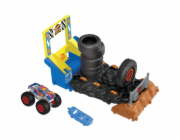 Hot Wheels Monster Trucks Arena World: Vstupní výzva - Závod Race Ace's Tire Smash, závodní dráha
