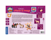KOSMOS Vědomostní puzzle CO JE CO Junior: Objevte pony farmu