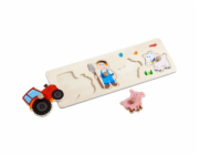 Strhující puzzle venkovský život