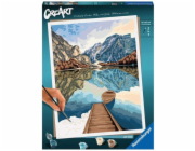 Ravensburger CreArt - výhledy na jezero, malba