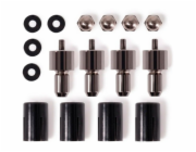 Alphacool Core Push Mounting 25mm M3/M4/UNC 6-32 Set 4-Pack
