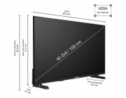 Telefunken XF40TO750S, LED televize