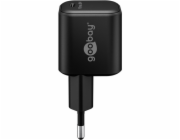 goobay sada pro rychlé nabíjení USB-C, PD, 65 wattů, textilní kabel USB-C, nabíječka