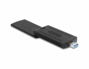 DeLOCK Wi-Fi 6E dual band WLAN USB adaptér AX3000, WLAN adaptér