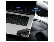 ICY BOX IB-HUB1436-CPD 4portový USB 3.2 Gen 2, rozbočovač USB