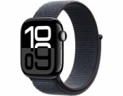 Apple Watch 10 42mm GPS+4G Alu Sport Loop Jet Black/Ink