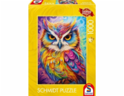 Schmidt Spiele sova v papouščích šatech, puzzle