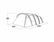Tunelový stan Easy Camp Hamra 5