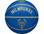 Wilson  NBA Team City Collector Milwaukee Bucks Ball WZ4016417ID Blue 7