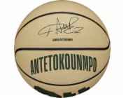 Wilson  NBA Player Icon Giannis Antetokounmpo Mini míč WZ4007501XB Beige 3