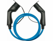 Alcasa Kabelmeister EVC01-050B Nabíjecí kabel do auta Nabíjecí kabel pro elektromobily Modrý Typ 2 3 5 m