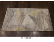 Pokojový koberec Domoletti FR-22-189-3, hnědý, 150 cm x 90 cm