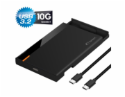 FANTEC PL25U31, Externý box, USB Type C 3.2 Gen2