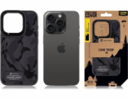 Tactical  Camo Troop Cover pro Apple iPhone 15 Pro standard Black