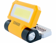 Schwaiger  LED svítilna Arbeitsleuchte s Taschenlampe 300Lm sch./gel