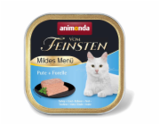 ANIMONDA Vom Feinsten Mildes Menu Turkey and trout - mokré krmivo pro kočky - 100g