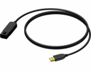 Procab  BXD602/12 USB kabel USB A samec - USB A samice - aktivní opakovací kabel 12 metrů