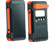 Powerbanka 2GO 2GO Notfall-Powerbanka 10000mAh Solar-& Handkurbel-Aufla.