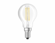 Žárovka STANDART, LED, P45, 4,3W, E14, 2700K, 470lm, transparentní