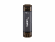 Transcend SSD ESD310C      128GB USB-C USB 3.2 Gen 2x1 black