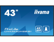 iiyama ProLite LH4365UHSB-B1 - 43" Třída úhlopříčky (42.5" zobrazitelný) displej LCD s LED podsvícením - digital signage - Android - 4K UHD (2160p) 3840 x 2160 - černá