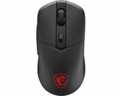 MSI herní myš VERSA 300 Wireless/ bezdrátová/ 8.000 dpi/ 2,4GHz/ BT5.3/ USB/ RGB podsvícení/ 6 tlačítek