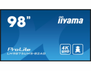 iiyama ProLite LH9875UHS-B2AG - 98" Třída úhlopříčky (97.5" zobrazitelný) displej LCD s LED podsvícením - digital signage - s integrovaný přehrávač médií / volitelná funkce slot-in PC - 4K UHD (2160p)