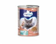 PREVITAL Cat Food s lososem ASC v želé - mokré krmivo pro kočky - 415g