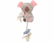 Flamingo Didi Hračka pro štěňata Koala s lanem 23cm