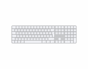 Apple Magic Keyboard (2024) w Touch ID and Numeric Keypad - Czech - White Keys