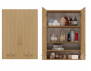 Topeshop POLA MINI DD ARTISAN koupelnový doplněk Dub