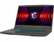 MSI Thin A15 B7VF-412XPL AMD Ryzen™ 7 7735HS Laptop 39,6 cm (15.6") Full HD 16 GB DDR5-SDRAM 512 GB SSD NVIDIA GeForce RTX 4060 Wi-Fi 6E (802.11ax) NoOS Šedá