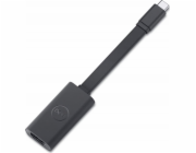 Dell - Video adaptér - 24 pin USB-C s piny (male) do HDMI se zdířkami (female) - černá - podpora 4K144Hz (3840 x 2160), podpora 8K60Hz (7680 x 4320), FEC