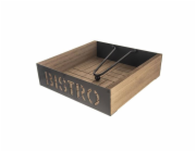Stojan na ubrousky ORION Bistro 18x18x5cm