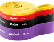 Guma posilovací REBEL Power Band PLs-2 4-45kg 4ks