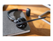 Poly Savi 8210-M Office - Savi 8200 series - náhlavní souprava - náhlavní - DECT / Bluetooth - bezdrátový - černá