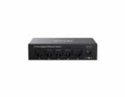 Tenda TEG1005M 5-portový Gigabit Ethernet Switch, 10/100/1000Mbps, Kov