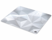 Endorfy Podložka pod myš Crystal Onyx White L, 40 x 45 cm, Voděodolná, Bílá