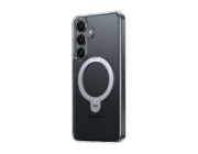 Pouzdro na telefon Torras Ostand Spin Series pro Samsung S25 (transparentní)