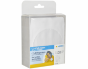Herma CD/DVD obal   bila 124x124 100 ks samolepici           1140