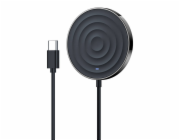 Wireless magnetic charger, Essager, EWXCX-WB01, 3w1, 15W (black)