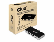 Club3D hub pro mobilní telefony USB Type C 4-in-1 Hub to HDMI™ 4K60Hz USB Type C PD / USB Type A / Audio jack