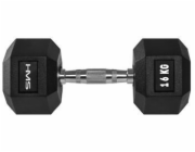 Dumbbell 16 kg HMS HEX-PRO 16