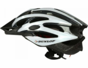 Nastavitelná cyklistická přilba Dunlop bílá LED velikost M