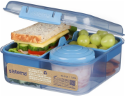 Systémový systém To Go Box Bento Cube recyceltes PP 1,25 l 1 balení