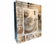 JU-PITER Svatební dárková taška laminovaná 128g 003M 28x34x9cm p12, cena za 1 ks.