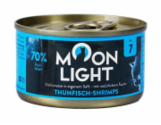 MOONLIGHT Dinner Nr 7 Tuna and shrimps - mokré krmivo pro kočky - 80g