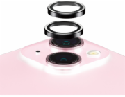 PanzerGlass Hoops - Chránič na objektiv pro mobilní telefon - sklo - černá - pro Apple iPhone 15, 15 Plus