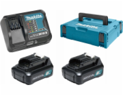 MAKITA NAPÁJECÍ SADA 12V 2x1,5Ah (BL1016x2+DC10SB) MAKPAC